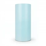 Plain Wallpaper, Vinyl Sheath, Length 15.6m, Width 106cm, Light cyan Color 