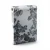 Floral Wallpaper, Size 15.6m×106cm, dark gray with light gray color