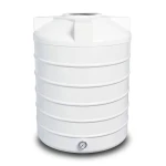 Water Tank 2000 Liter Polyethylene Vertical Short Size 140×125 cm