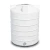 Water Tank 2000 Liter Polyethylene Vertical Short Size 140×125 cm - Image 1