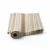 Wallpaper, striped Design, Brown color, Size 15.6m×106cm