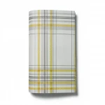 Wallpaper, Striped Design, Gray with yellow and brown Color, Size 15.6m×106cm 
