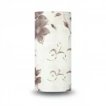 Floral Wall Decoration, Length 10 meters, Width 53 cm, brown on white and beige Color