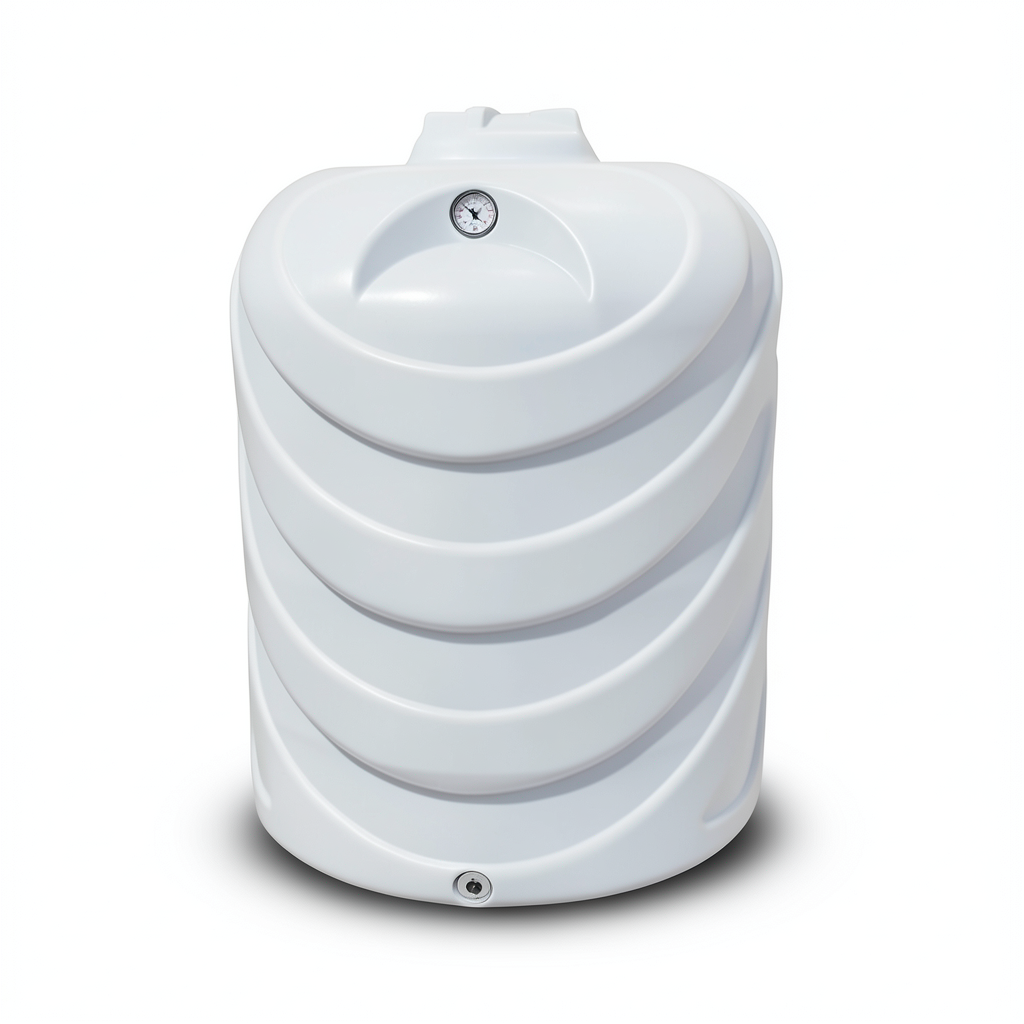 Water Tank Polyethylene Vertical 20000 liter Capacity, 310 cm Diameter