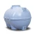 Water Tank 3000 Liter Polyethylene Horizontal, 143 cm Diameter, 225 cm Length - Image 1