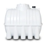 Water Tank 4000 Liter Polyethylene Horizontal 234x161 cm