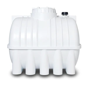 Water Tank 4000 Liter Polyethylene Horizontal 234x161 cm