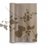 Floral Wall Decoration, Length 10 meters, Width 53 cm, brown Color