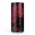 Wallpaper, Floral Design, Black and red Color, Size 10m×53cm