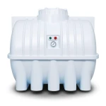 Water Tank 500 Liter Polyethylene Horizontal 1284×800 mm
