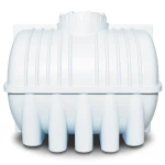 Water Tank Polyethylene Horizontal 1000 liter Capacity, 1588 mm Length