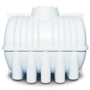 Water Tank Polyethylene Horizontal 1000 liter Capacity, 1588 mm Length