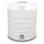 Water Tank 2000 Liter Capacity Polyethylene Vertical 1400 mm Diameter