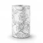 Floral Wallpaper, Size 10m × 53 cm, white and black color