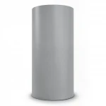 Plain Vinyl Wallpaper, Length 15.6 meters, Width 106 cm, Gray Color 