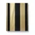 Wallpaper, Striped Design, Gold with black Color, Size 15.6m×106cm