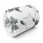 Floral Wallpaper, Size 10m × 53 cm, black and white color