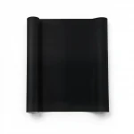 Wallpaper, Plain Design, Size 15.6m × 106 cm, Black Color