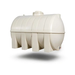 Water Tank Al Kawthar Horizontal Polyethylene 2000 Liter, Size 195×122×131 cm