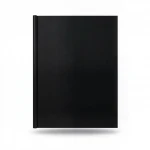 Wallpaper, Plain Design, Size 15.6m × 106 cm, Black Color