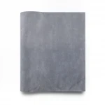 Plain Vinyl Wallpaper, size 15.6m×106cm, velvet Gray Color