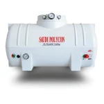 Water Tank Horizontal 400 Liter Polyethylene, Insulated 4 Layers | AL-Hussaini trading Est.