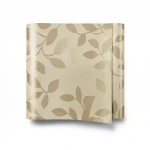 Tree-Patterned Wallpaper, Vinyl Sheath, Length 10m, Width 53cm, Golden brown
