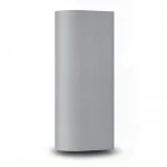 Wallpaper, Plain Design, Size 15.6m × 106 cm, Gray Color 
