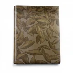Tree-Patterned Wallpaper, Vinyl Sheath, Length 15.6m, Width 106cm, dark golden brown