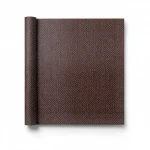 Wallpaper, Dotted Design,  Size 15.6m × 106cm, Brown with White 