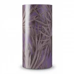 Tree-Patterned Wallpaper, Vinyl Sheath, Length 15.6m, Width 106cm, Purple brown 