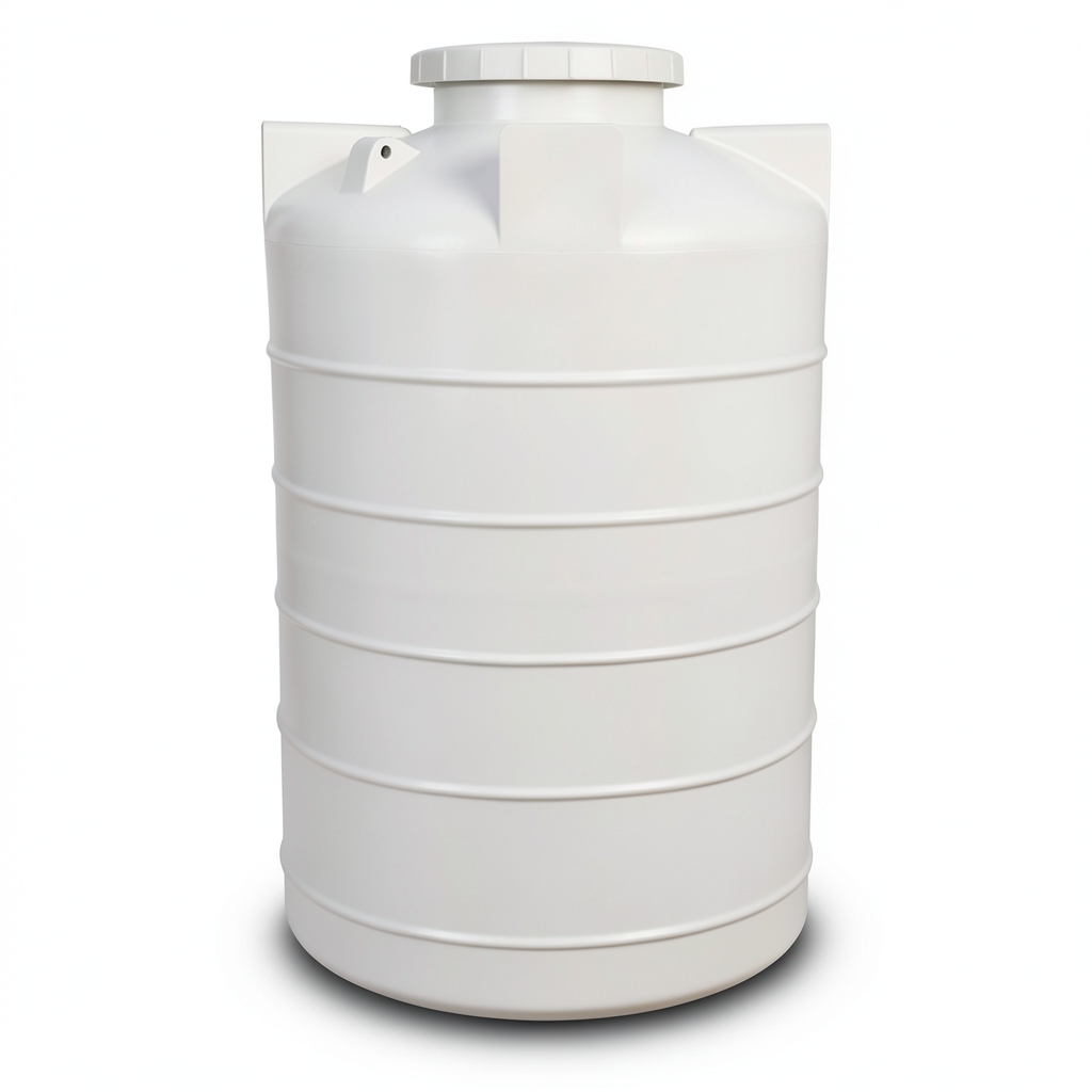 Water Tank Vertical 200 Liter Polyethylene, Diameter 62 cm, Height 75 cm