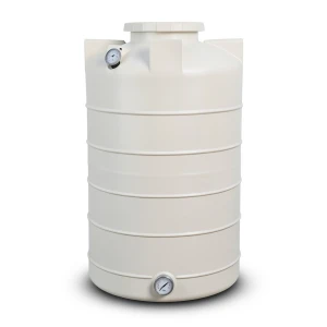 Water Tank 250 Liter Polyethylene Vertical, Diameter 65 cm, Height 126 cm