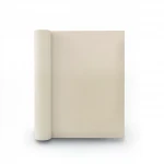 Plain Vinyl Wallpaper, Length 15.6 meters, Width 106 cm, Matte beige Color 