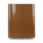 Plain Vinyl Wallpaper, Length 15.6 meters, Width 106 cm, Shiny brown Color