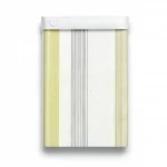 Wallpaper, Striped Design, Yellow, white and grey Color, Size 10m×53m