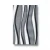Wallpaper, Striped Design, Black and white with grey Color, Size 10m×53cm