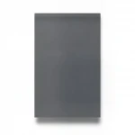 Plain Vinyl Wallpaper, Length 15.6 meters, Width 106 cm, Dark Gray Color 
