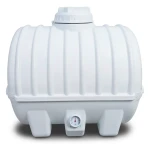 Water Tank Rayan Horizontal Polyethylene 1500 Liter, Length 155 cm