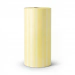 Wallpaper, Striped Design, yellow Color, Size 15.6m×100cm