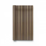 Wallpaper, Striped Design,  Brown with gold Color, Size 10m×53cm