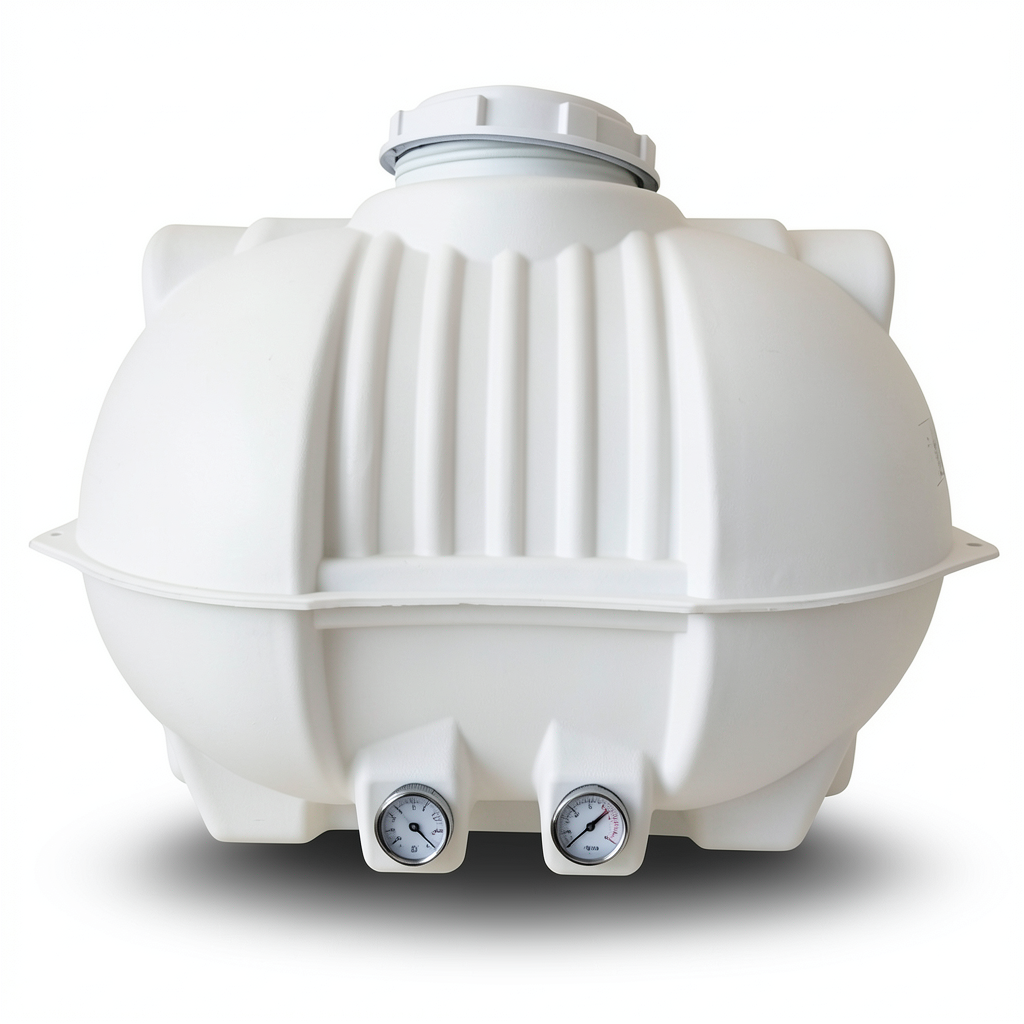 Marjan Water Tank Polyethylene Horizontal 2000 Liter Capacity
