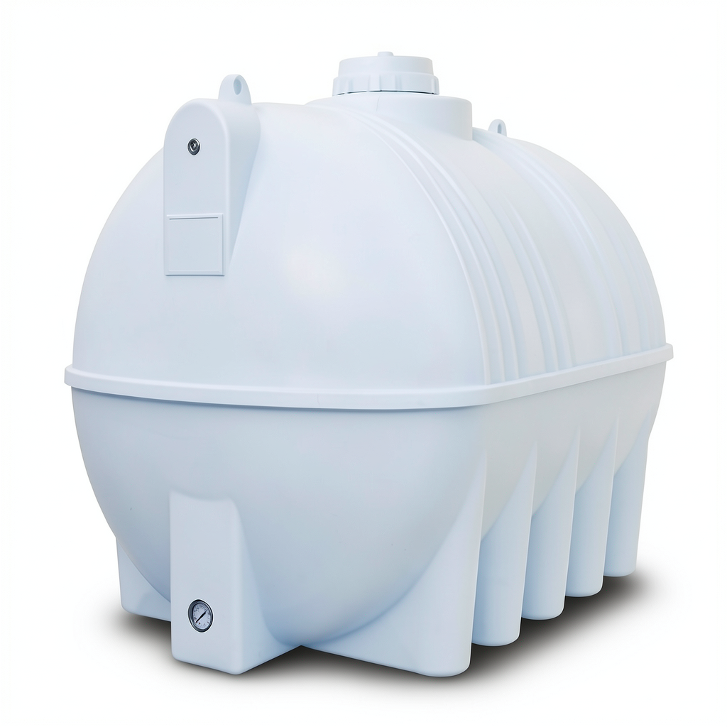 Water Tank Marjan Horizontal Polyethylene 3000 Liter, Size 223×155×158 cm