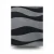 Wallpaper, Striped Design, Black and grey Color, Size 10m×53cm