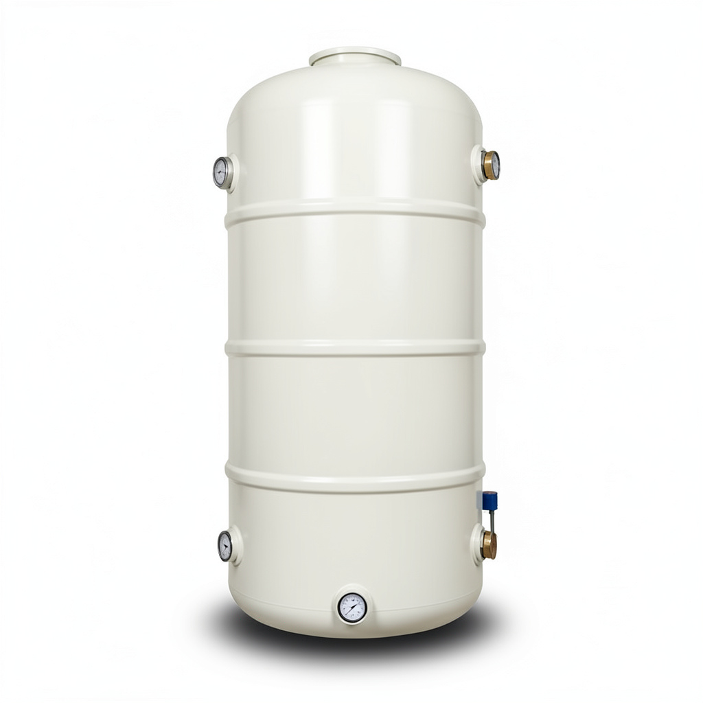 Water Tank Marjan Vertical Fiber Glass 200000 Liter Capacity, Diameter 400cm Length 1692cm