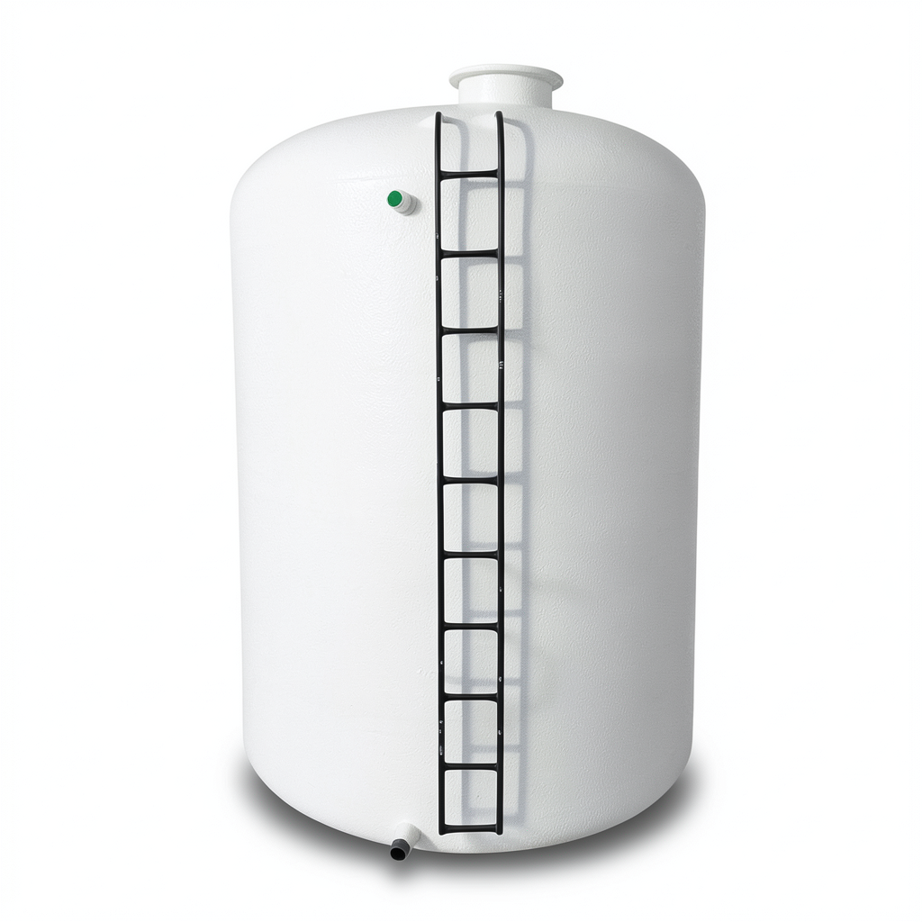 Water Tank Marjan Vertical Fiberglass 20000 Liter, Diameter 244 cm, Height 460 cm