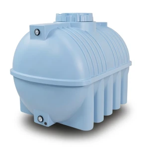 Al Arabia Water Tank Polyethylene Horizontal 200 Liter, 58cm Diameter