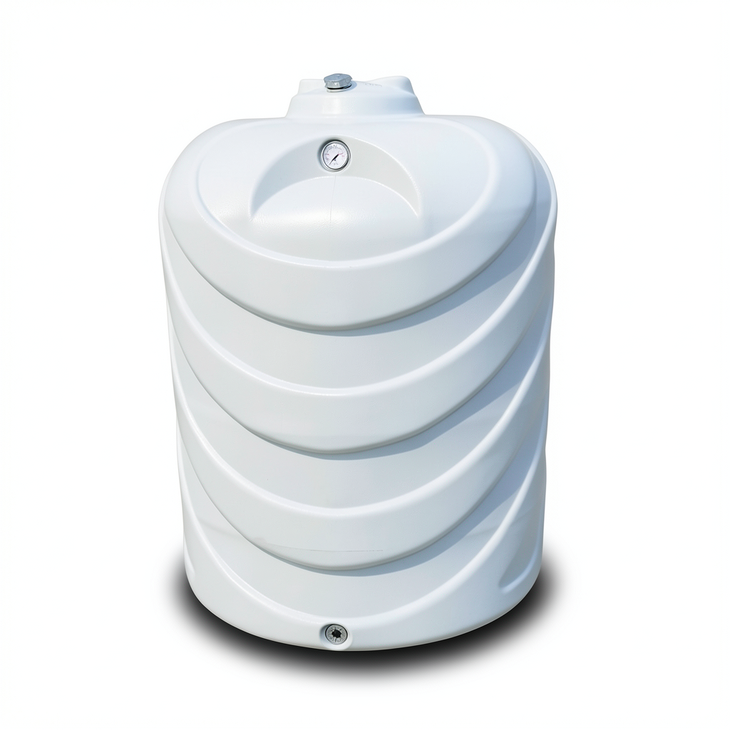 Water Tank 10000 Liter Vertical Fiberglass, Diameter 184-200 cm, Height 366-420 cm