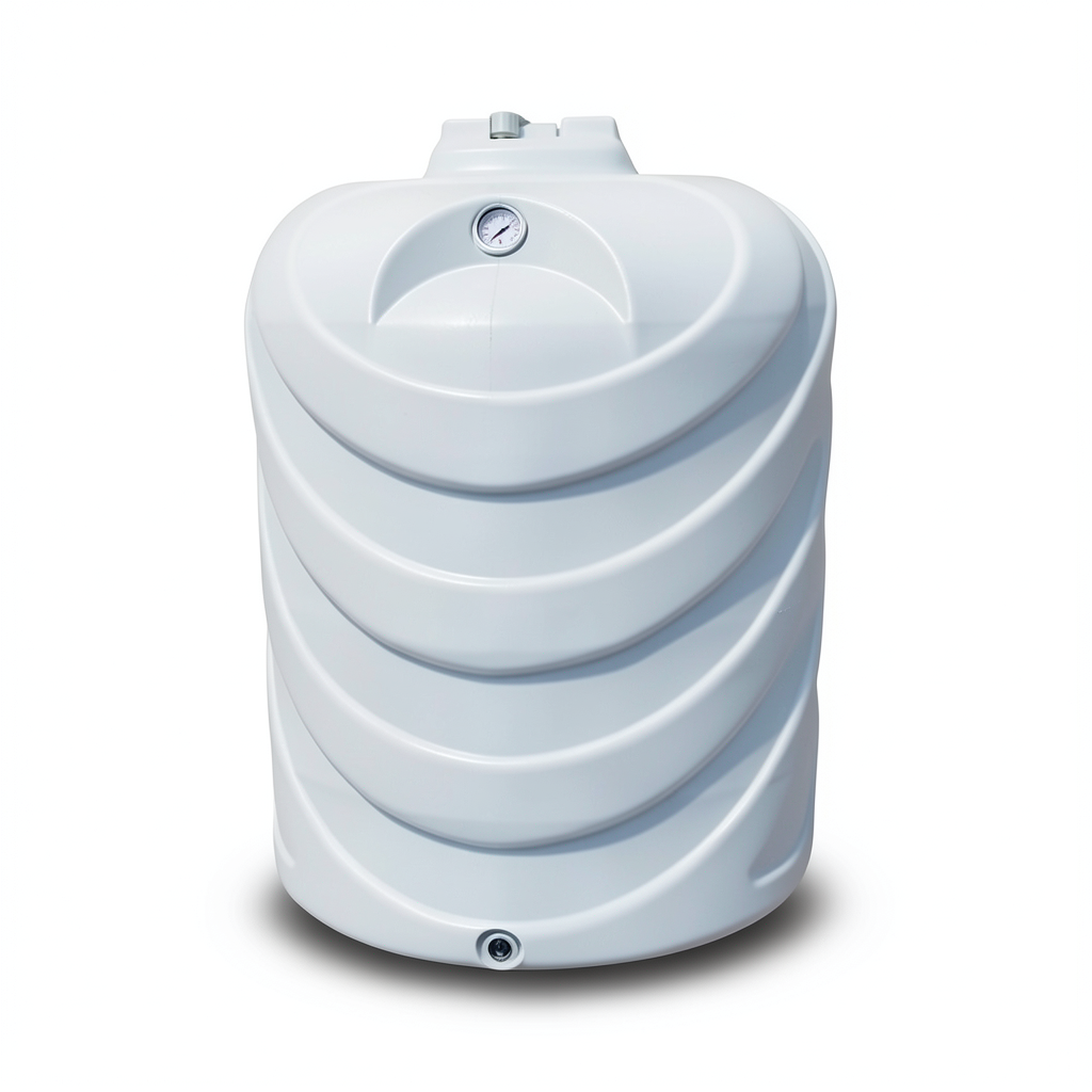 Al Muhaidib National Water Tank Fiberglass Vertical 16000 Liter Capacity