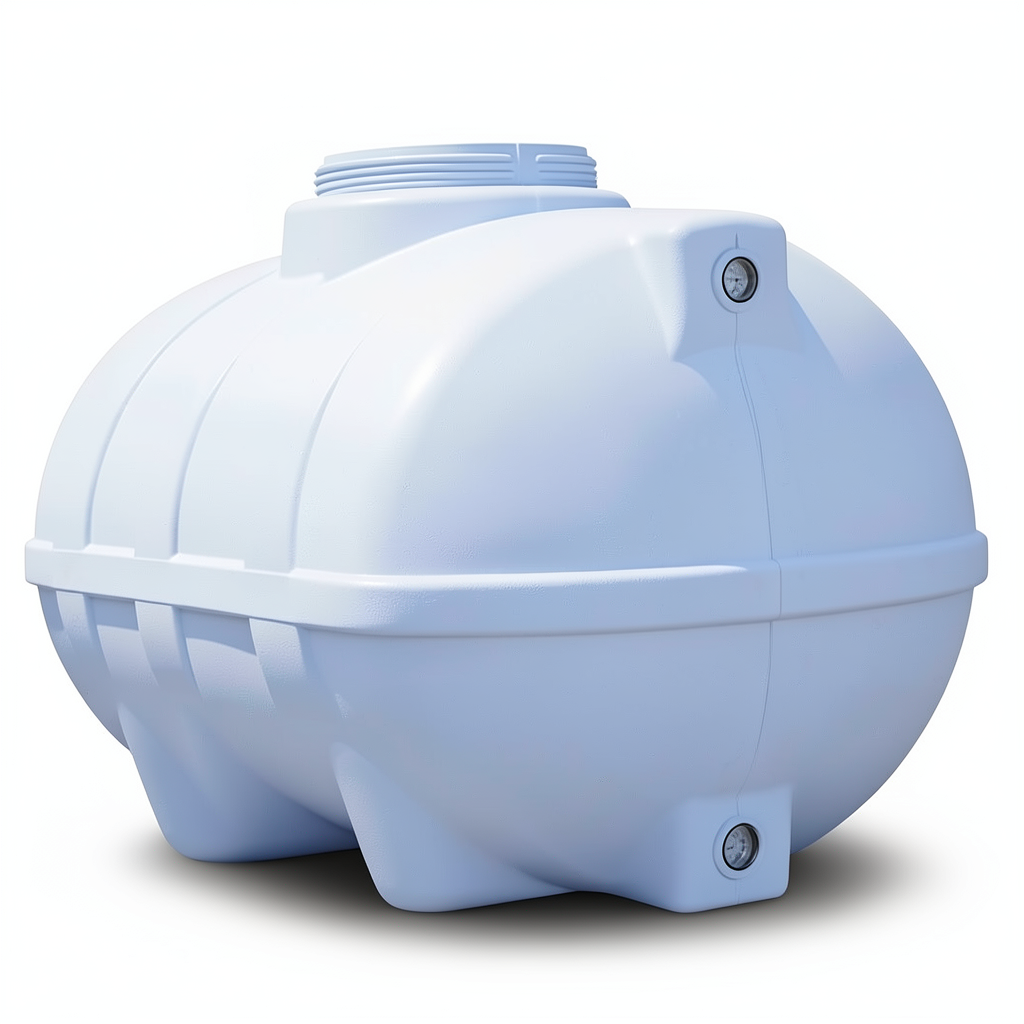 Water Tank 150000 Liter Fiberglass Horizontal, Diameter 350cm & 400cm